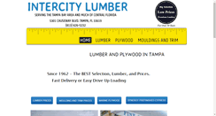 Desktop Screenshot of intercitylumber.com