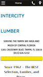 Mobile Screenshot of intercitylumber.com